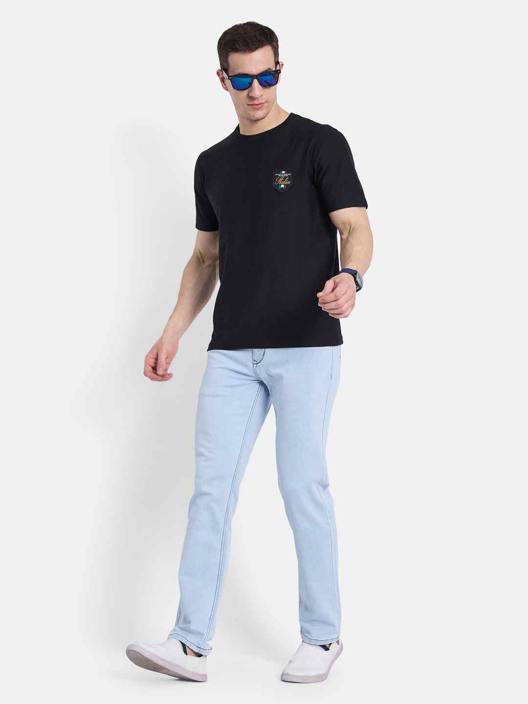 Octave Men Printed T-shirt
