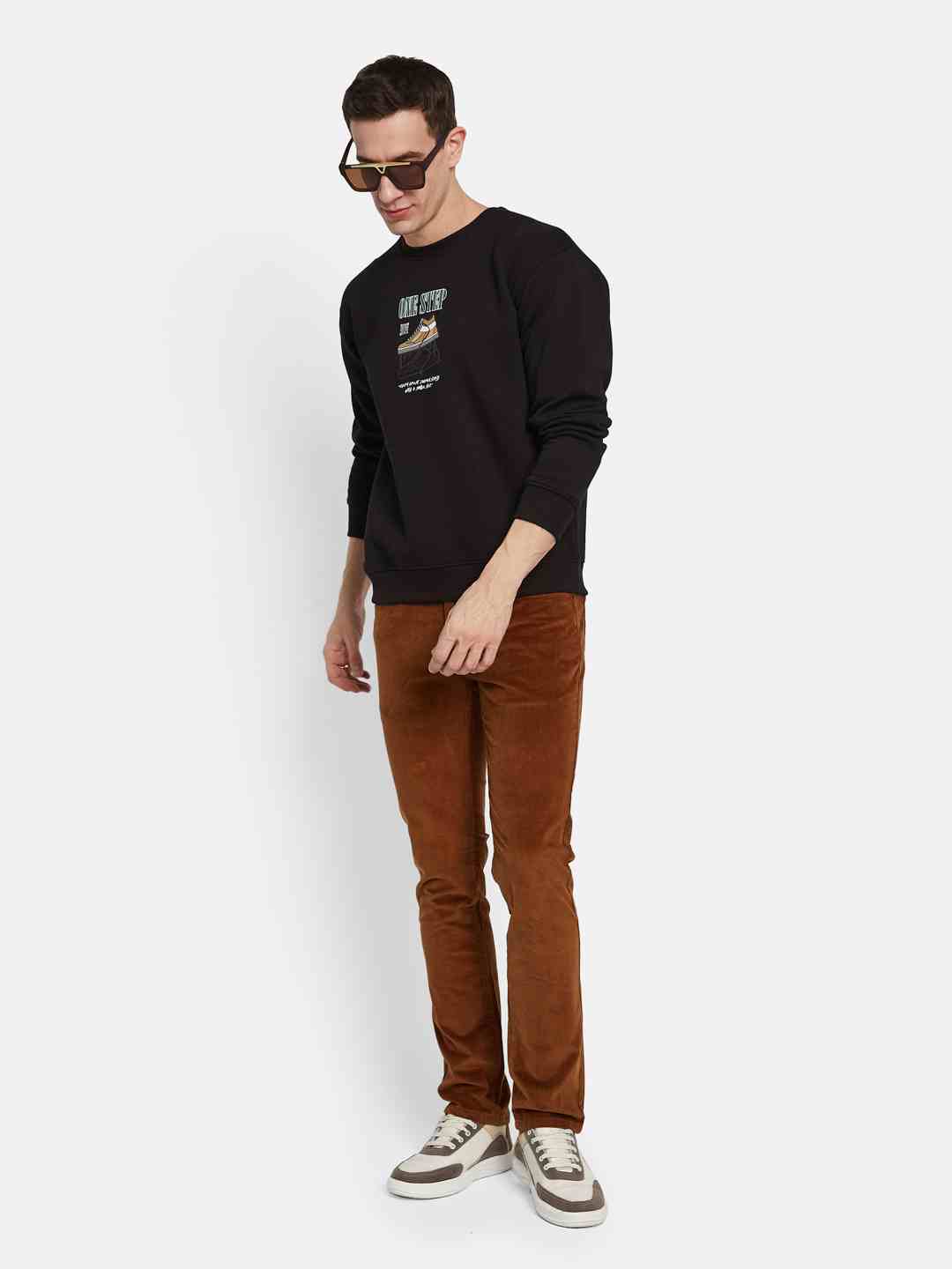 Octave Men Printed Sweatshirt