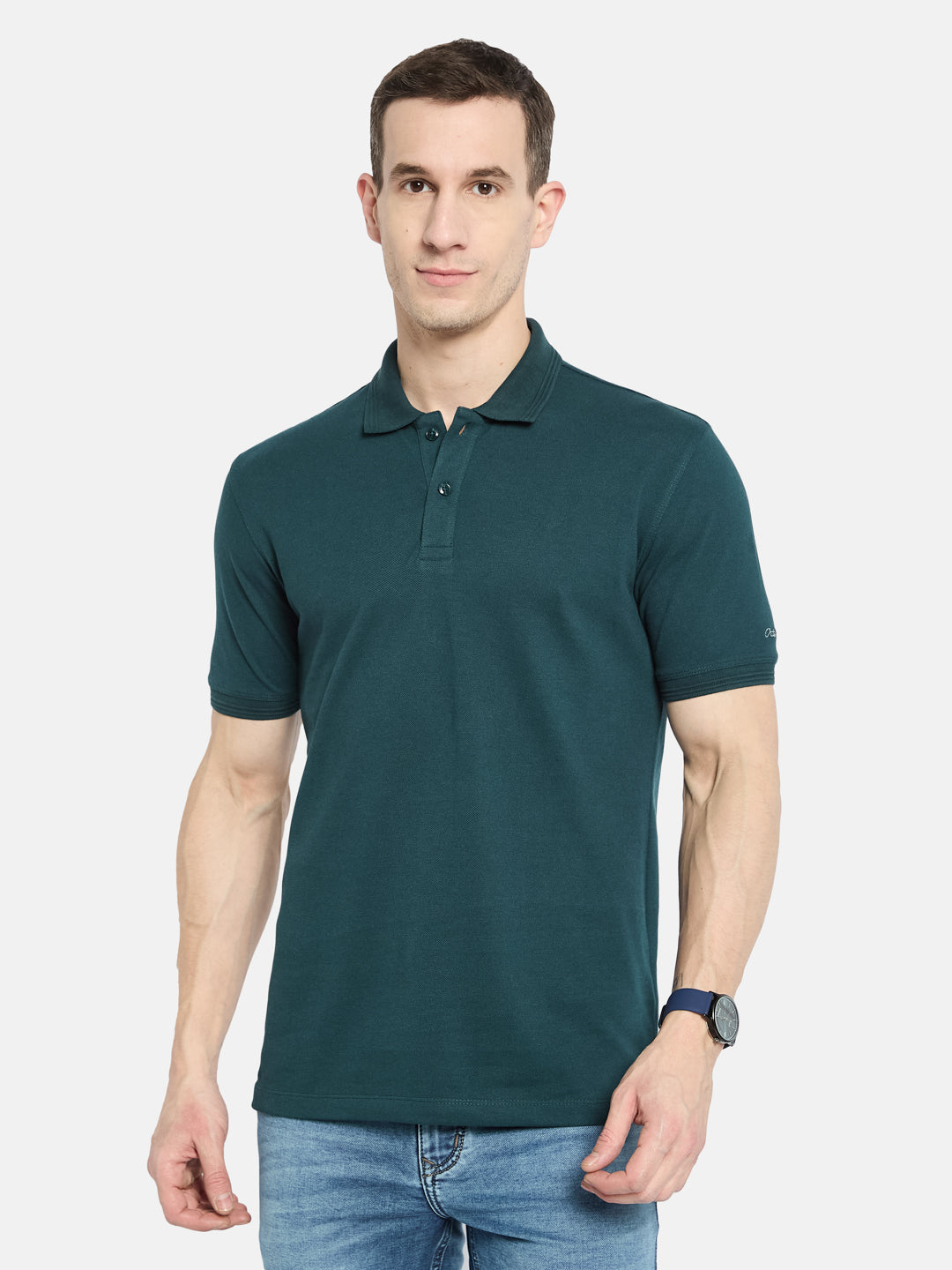 Octave Men Polo Collar T-shirt