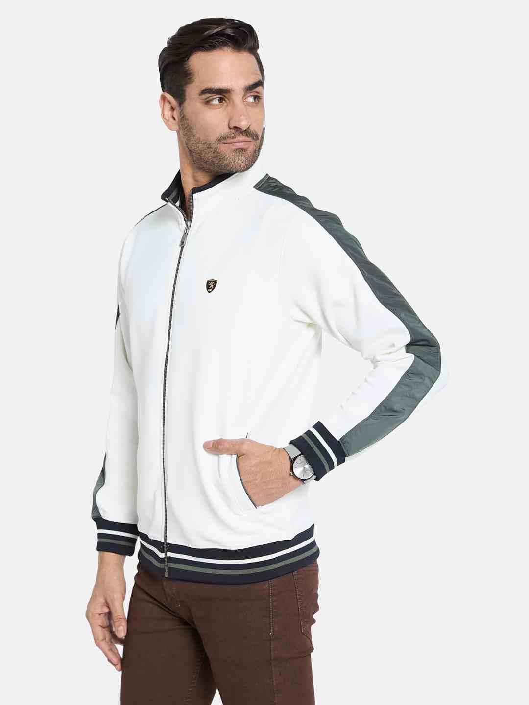 Octave Men Front-Open Sweatshirt