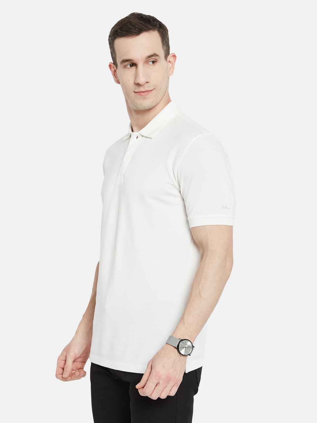 Octave Men Polo Collar T-shirt