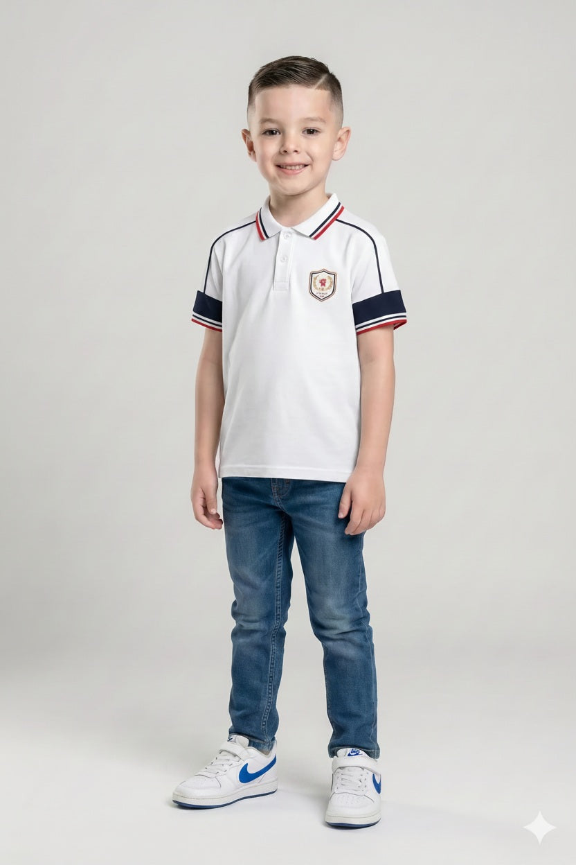 Boys Polo Collar T-shirt
