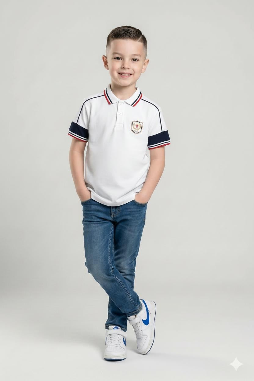 Boys Polo Collar T-shirt