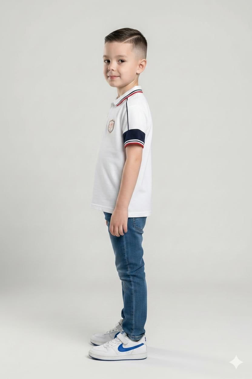 Boys Polo Collar T-shirt