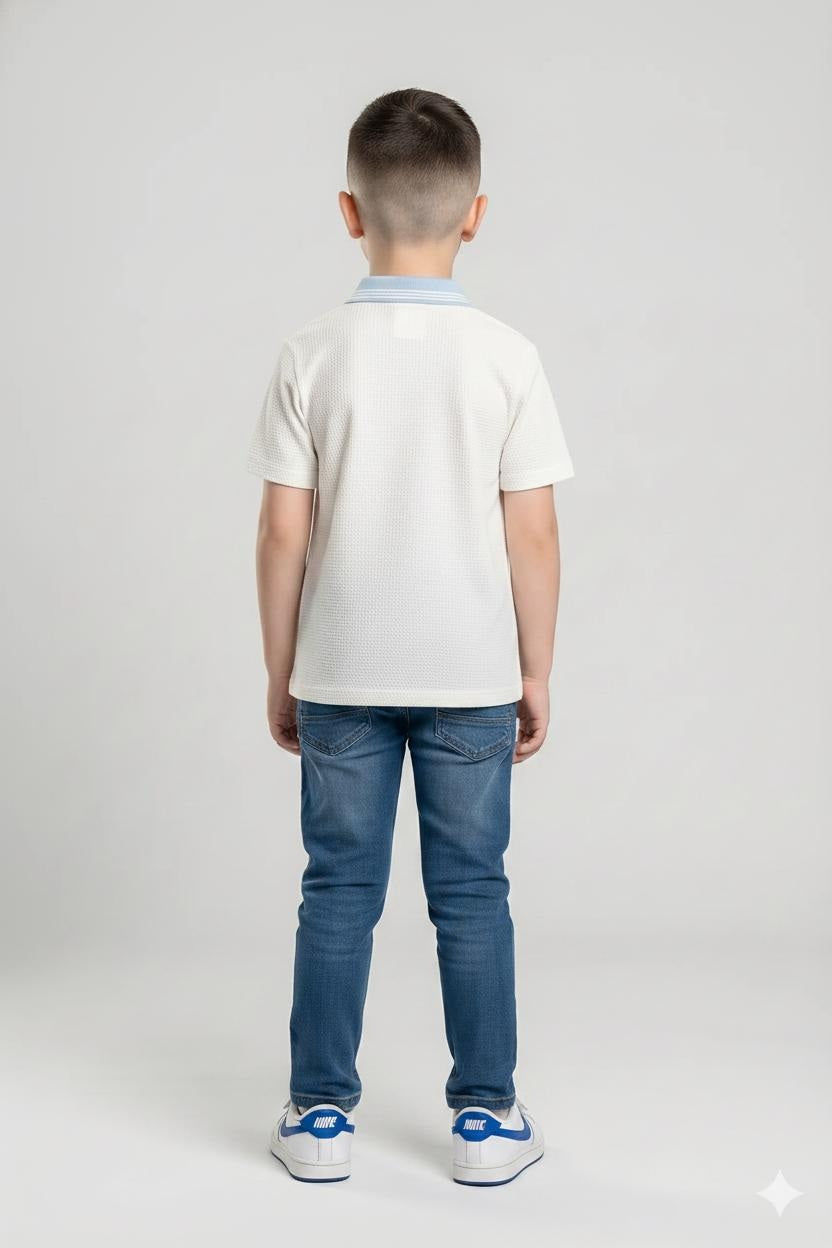 Boys Polo Collar T-shirt