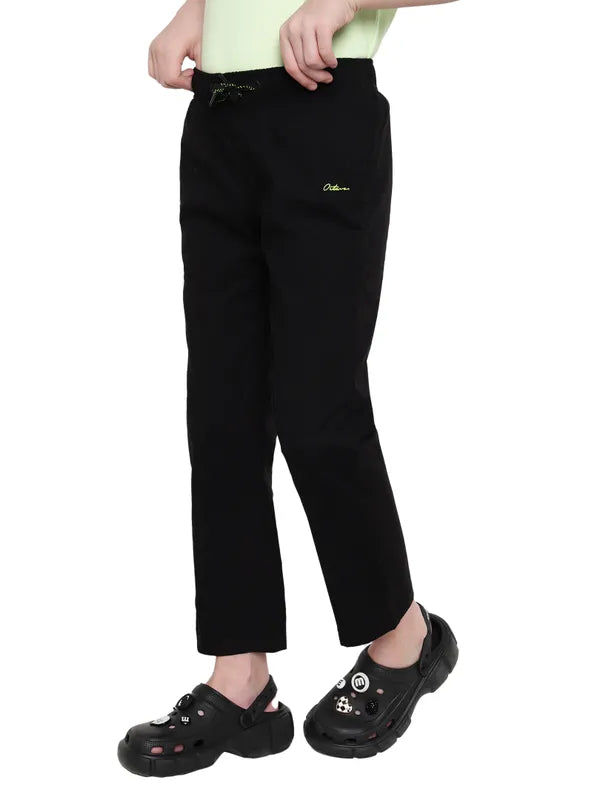 Octave Boys Cotton Mid Rise Track Pants