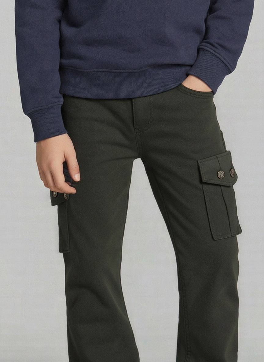 Boy Solid TrackPants