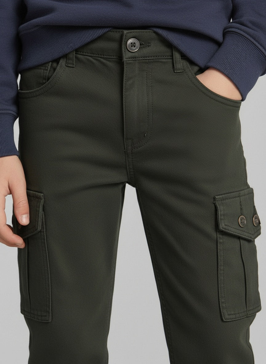 Boy Solid TrackPants