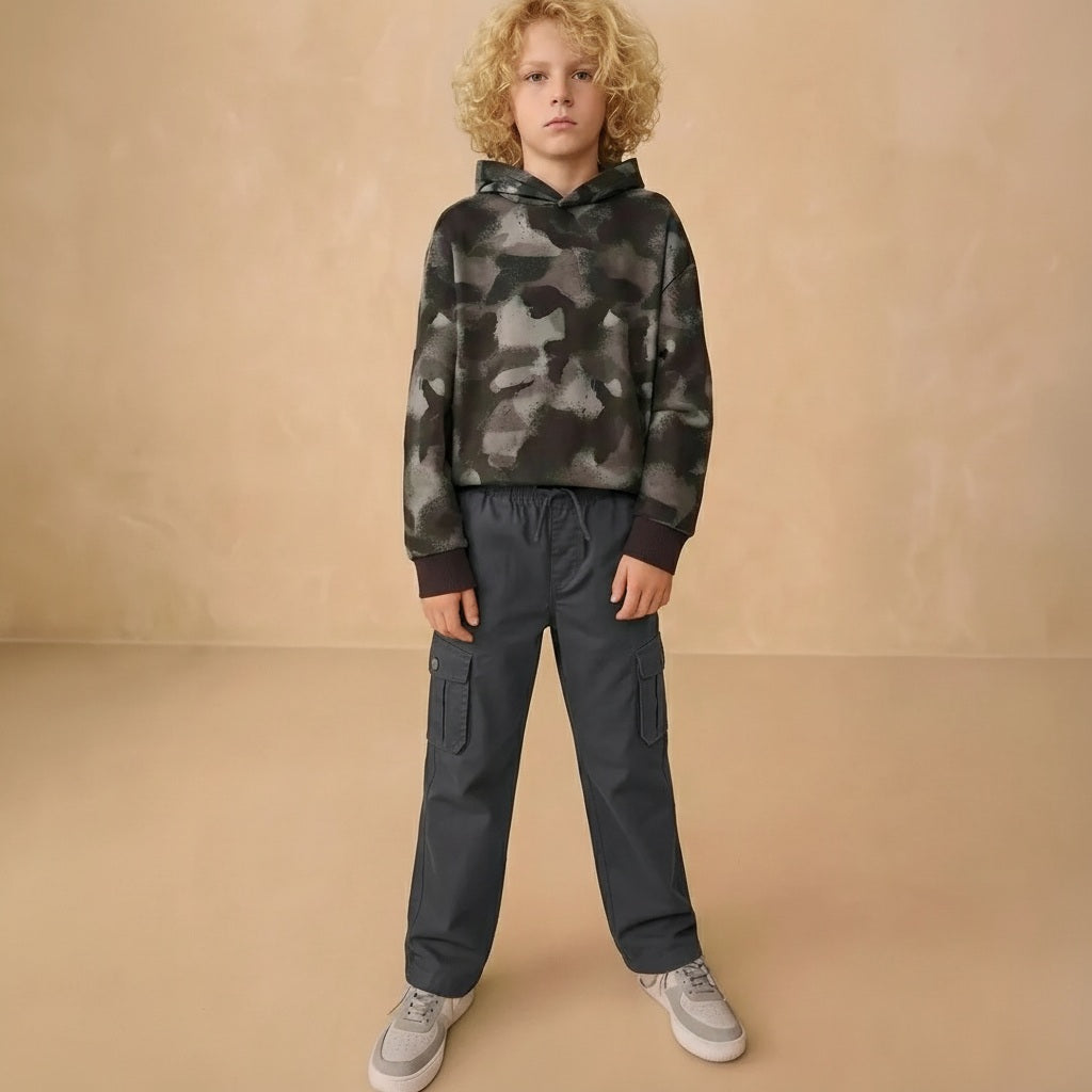 Boy Solid TrackPants