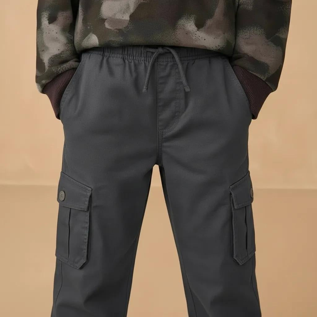 Boy Solid TrackPants