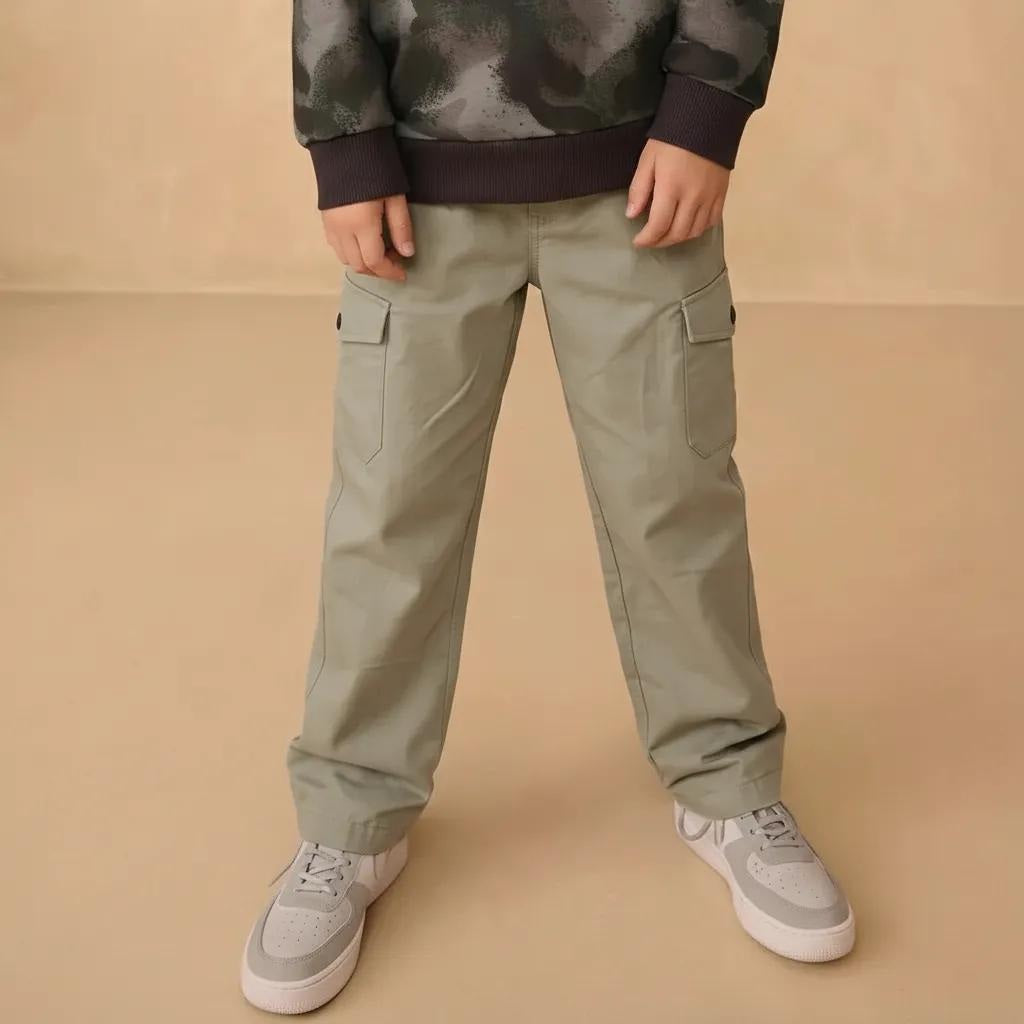 Boy Solid TrackPants