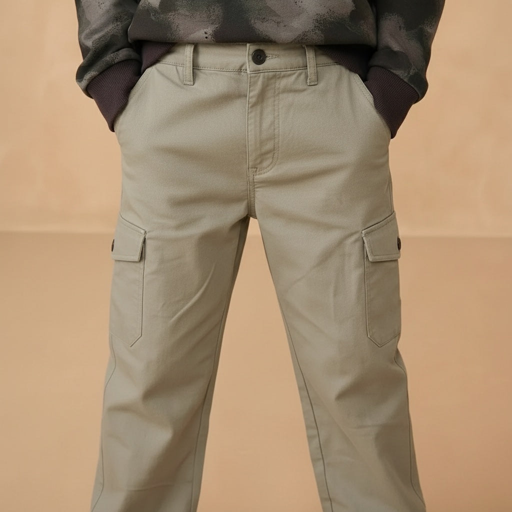 Boy Solid TrackPants