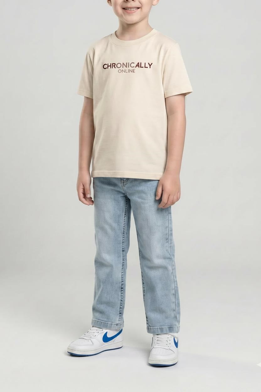 Boy Solid Jeans