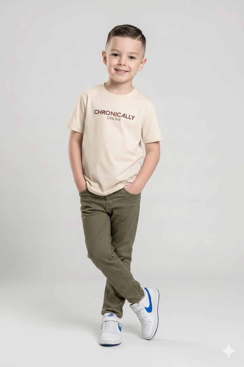 Boy Solid Jeans
