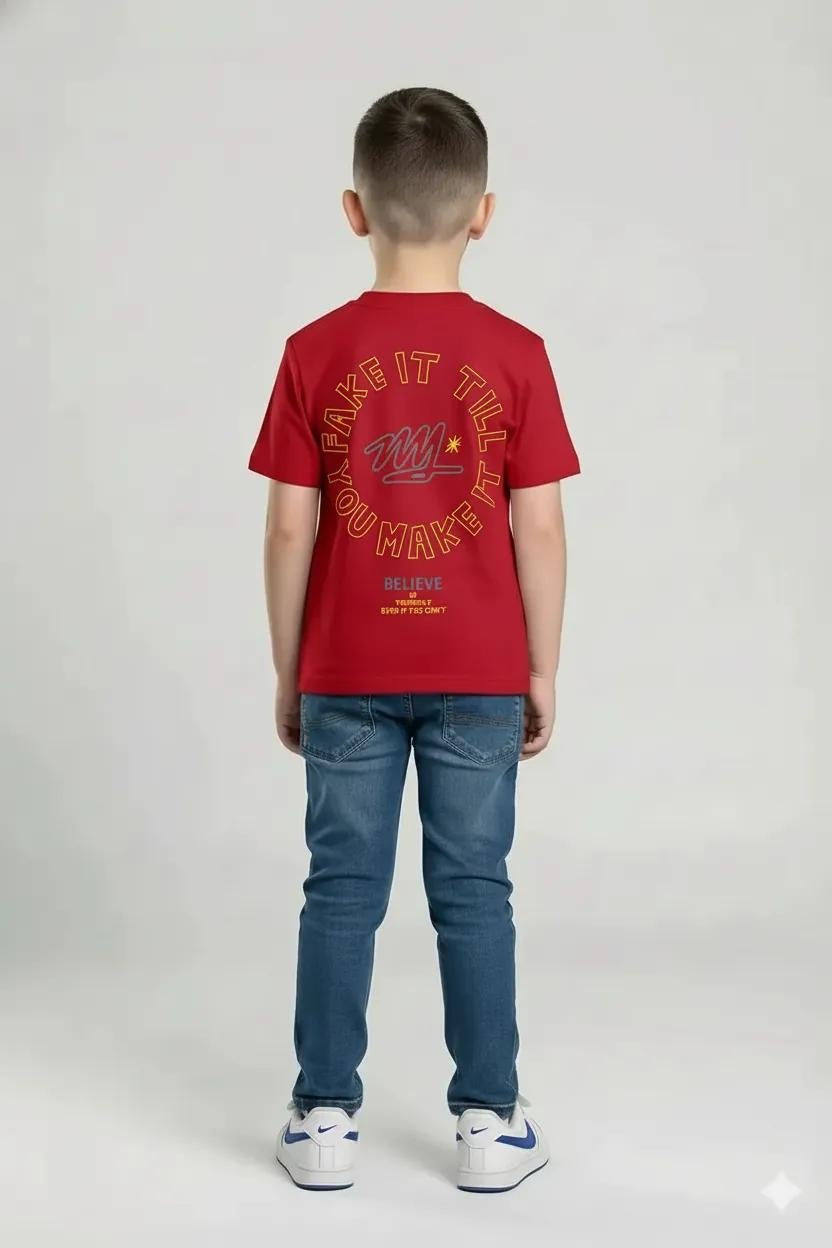 Octave Boys Printed T-shirt