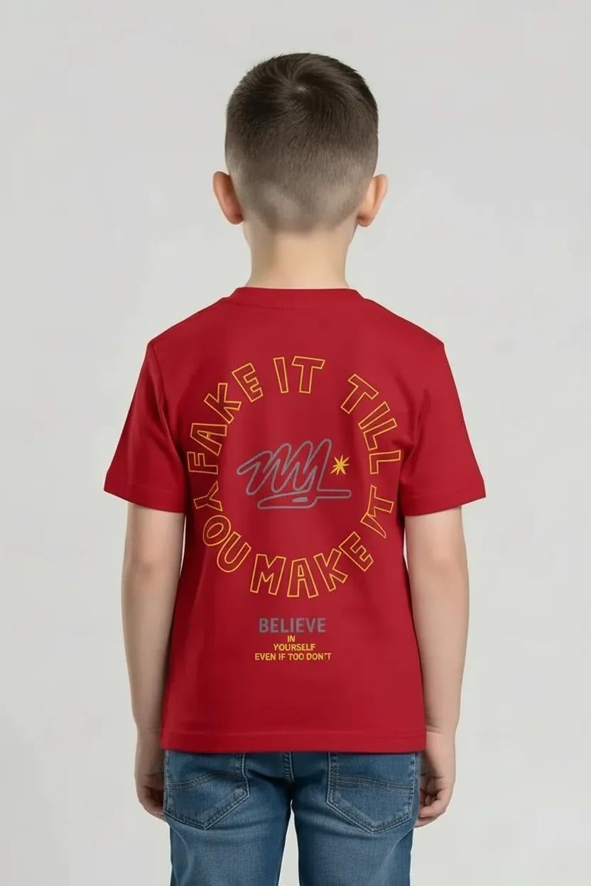 Octave Boys Printed T-shirt