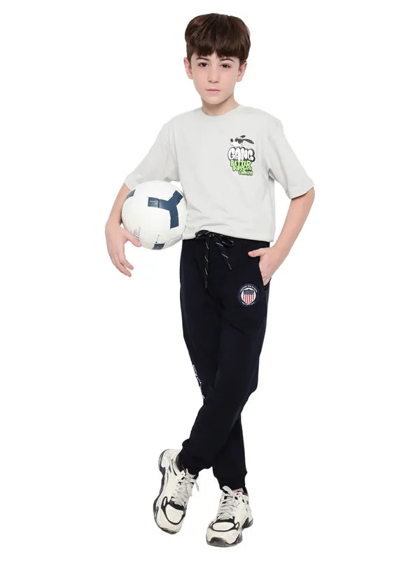 Octave Boys Typography Printed T-Shirt