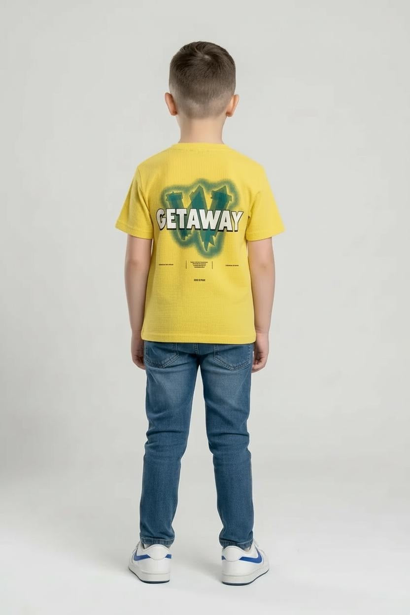Boy Round Neck T-Shirt