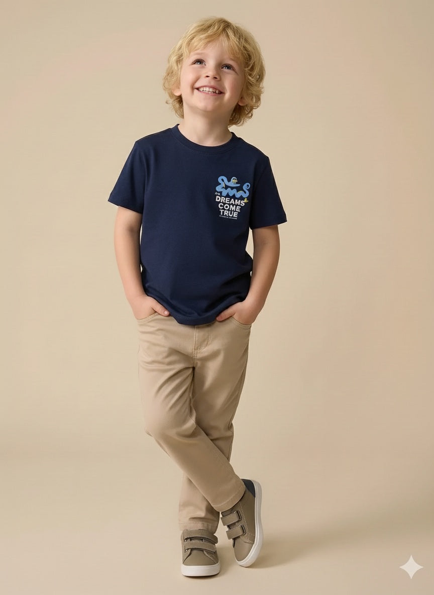 Octave Boys Printed T-shirt