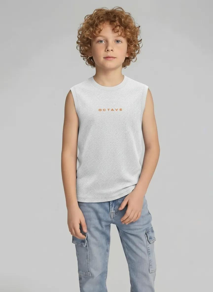 Boy Round Neck T-Shirt