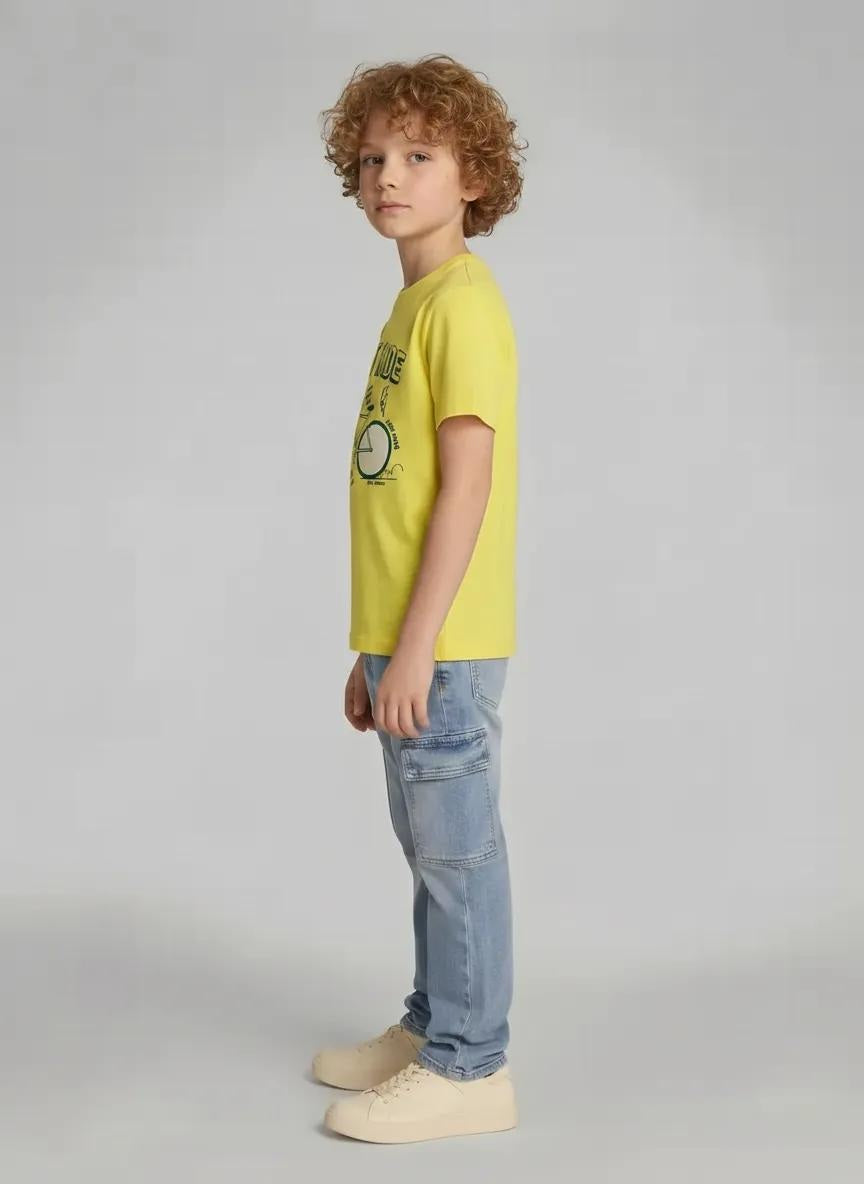 Boy Round Neck T-Shirt