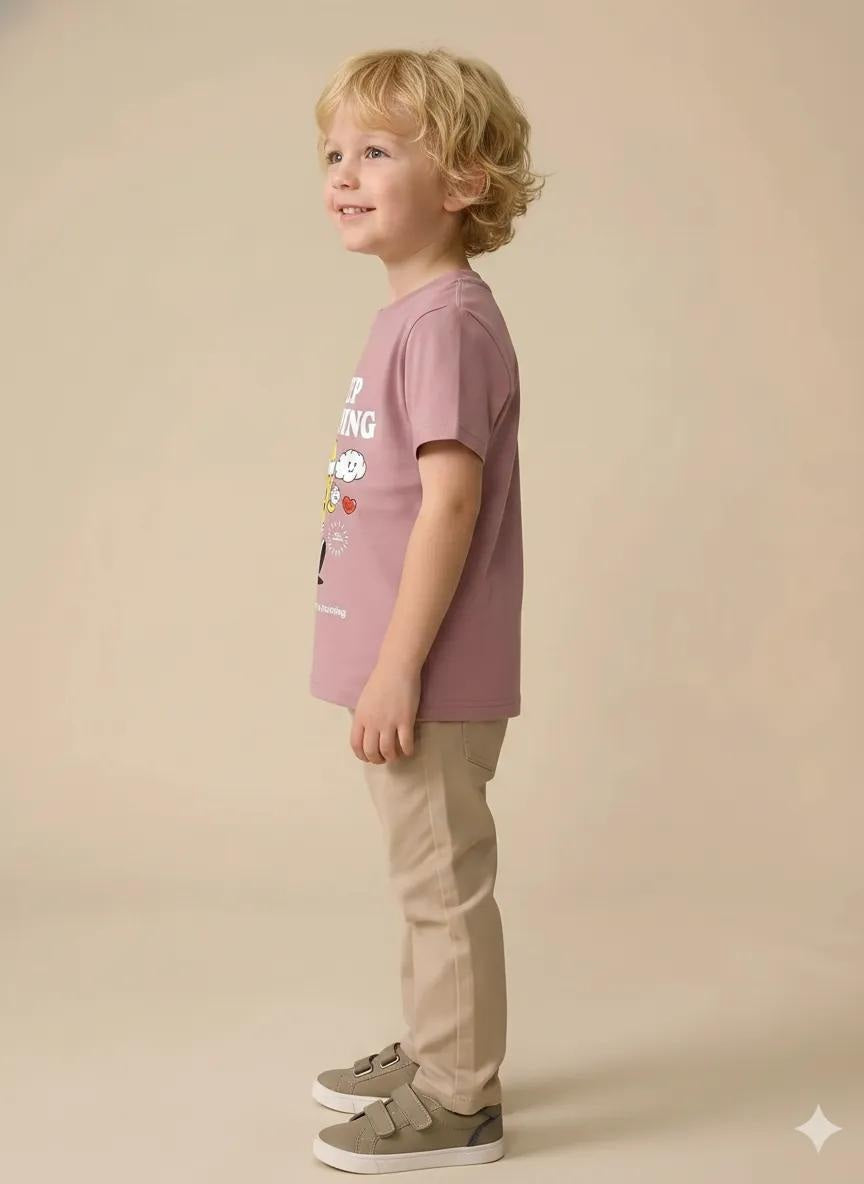 Boy Round Neck T-Shirt