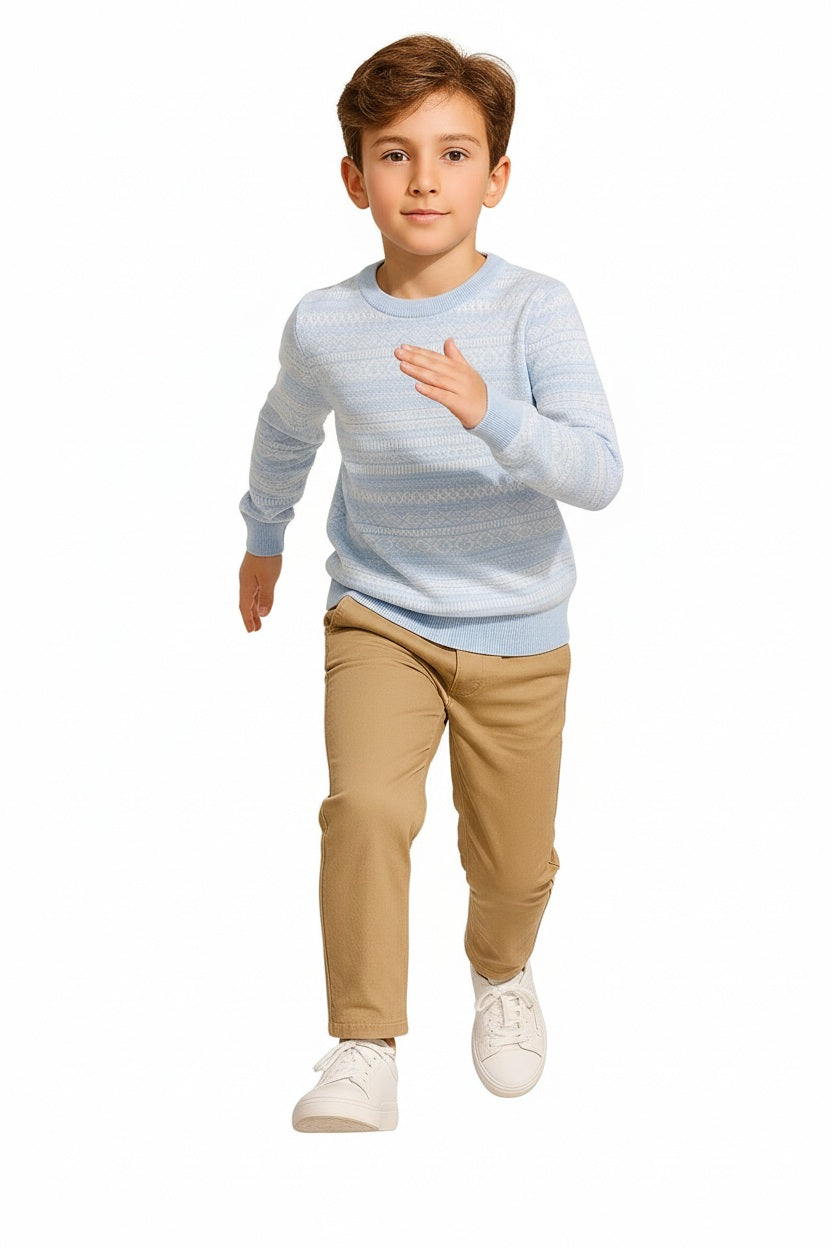 Boys Printed Pullover