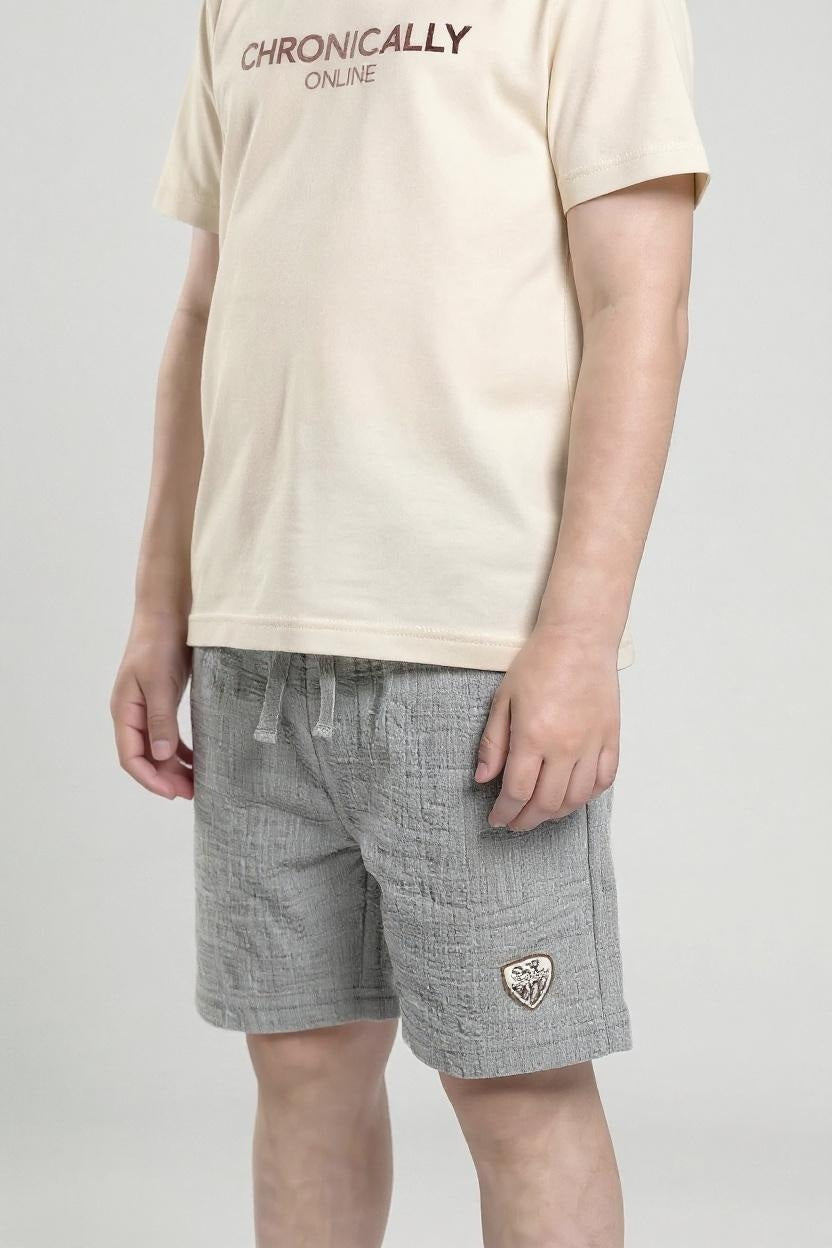 Boy Solid Shorts