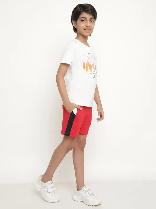 Octave Boys Mid-Rise Cotton Shorts