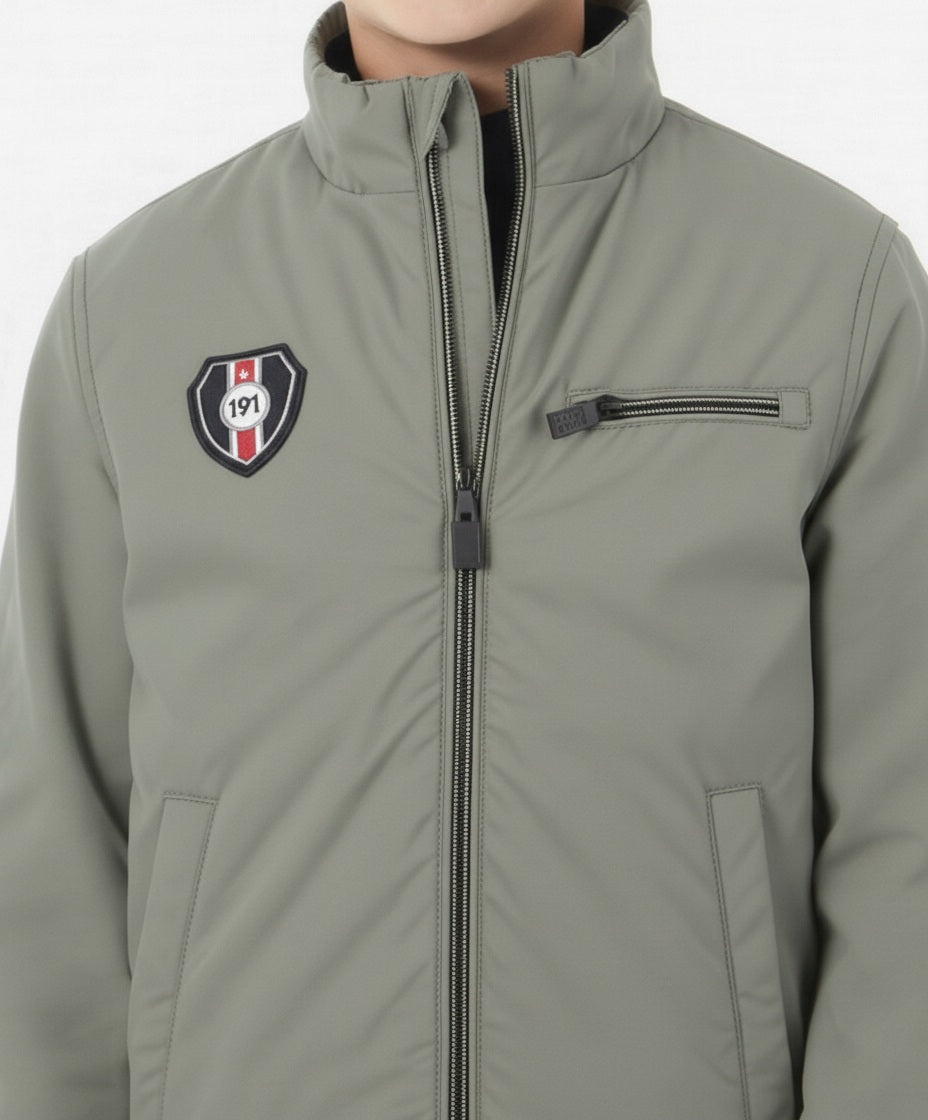 Boys Brand Logo Lightweight Bomber Jacket