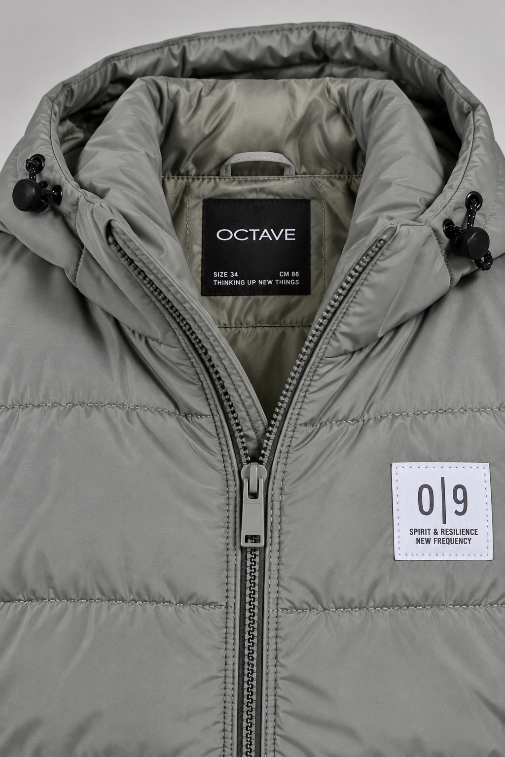 Junior Boys Woven Puffer Jacket – Regular Fit Hooded Full-Zip Quilted Winter Jacket