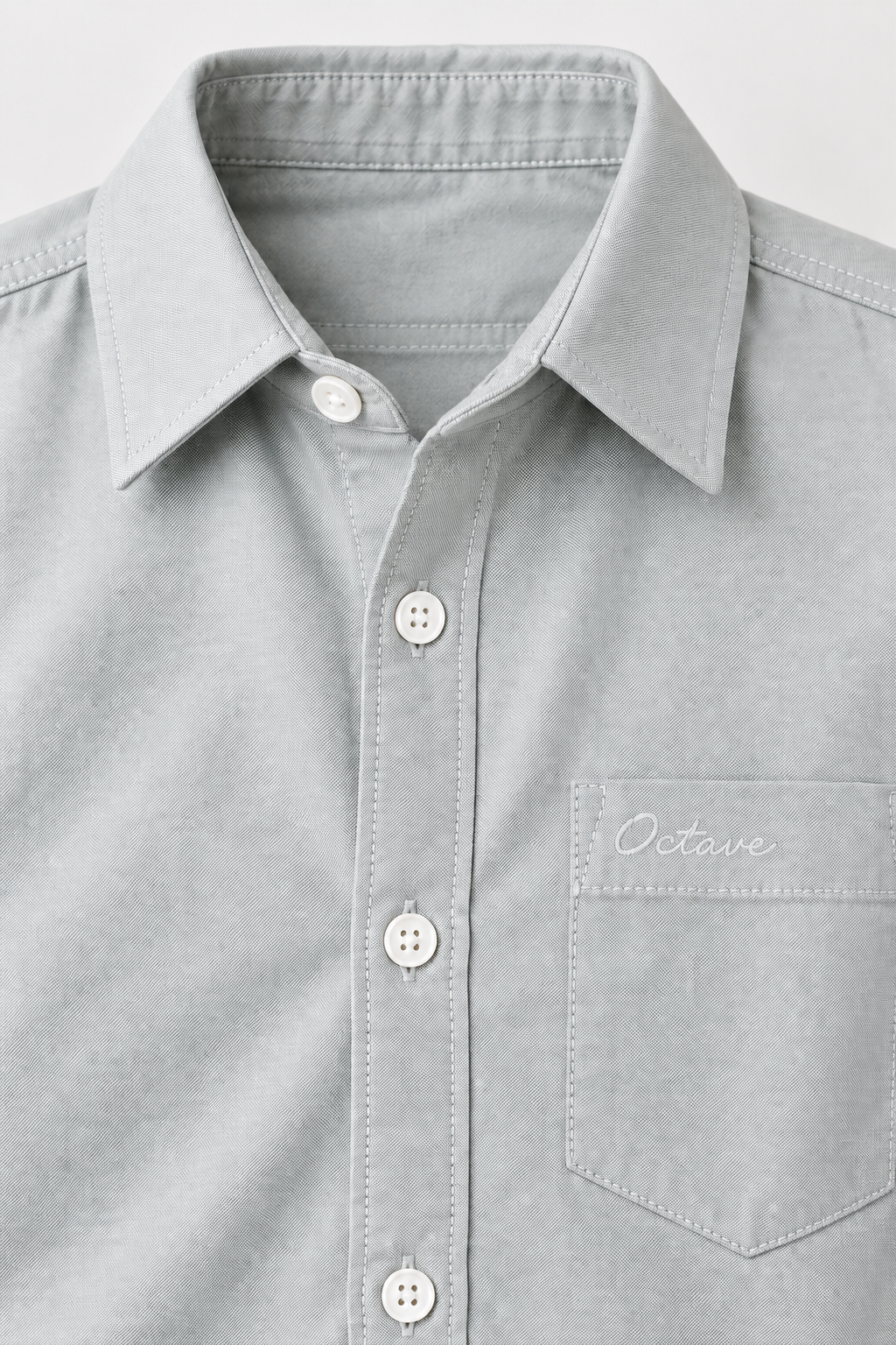 Junior Boy Oxford Full Sleeve Shirt | Premium Cotton Oxford Fern Casual Shirt for Boys