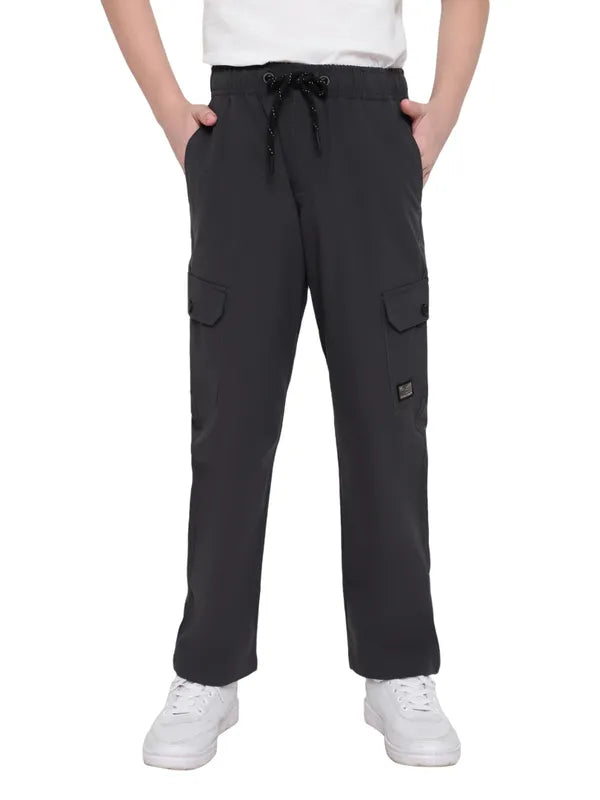 Octave Boys Cotton Mid-Rise Track Pant