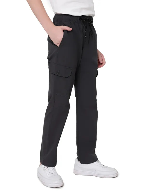 Octave Boys Cotton Mid-Rise Track Pant