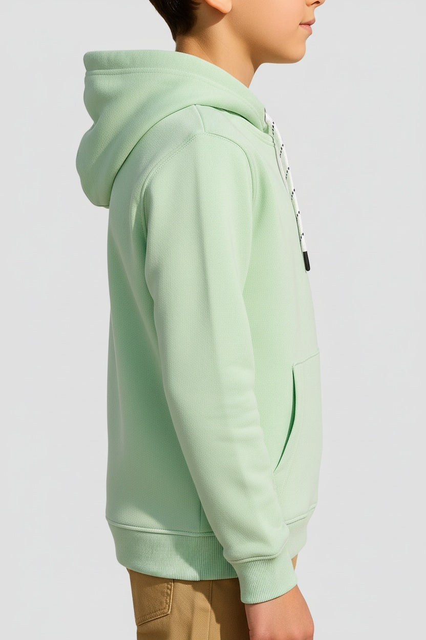 Boys Printed Hooded Sweatshirt