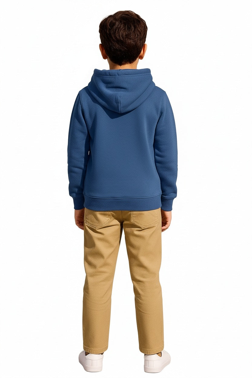 Boys Printed Hooded Sweatshirt
