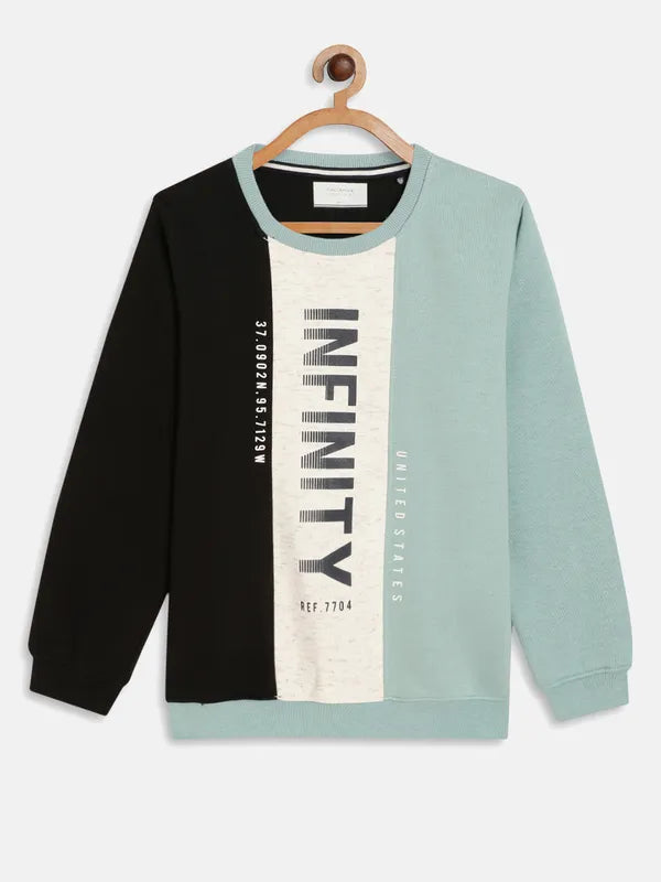 Typography Print Sweatshirt
