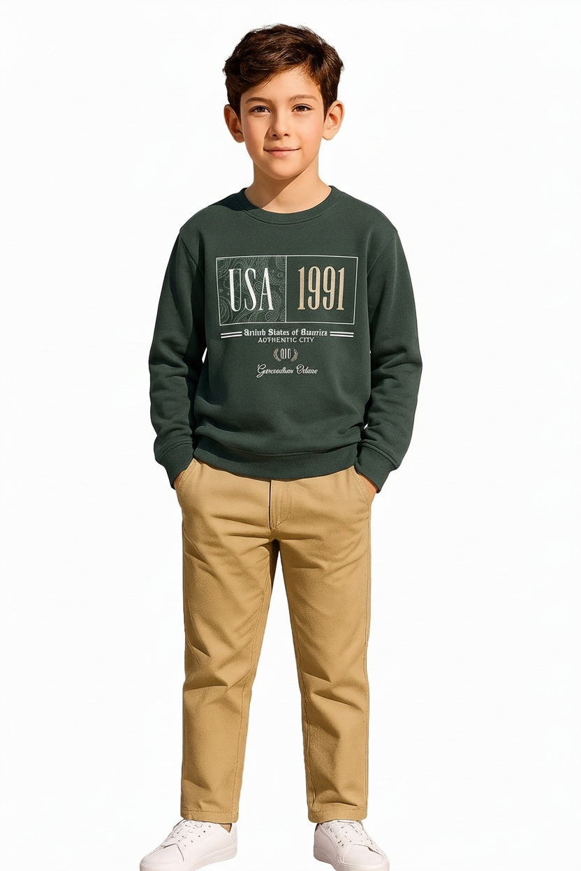 Boys Printed Sweatshirt