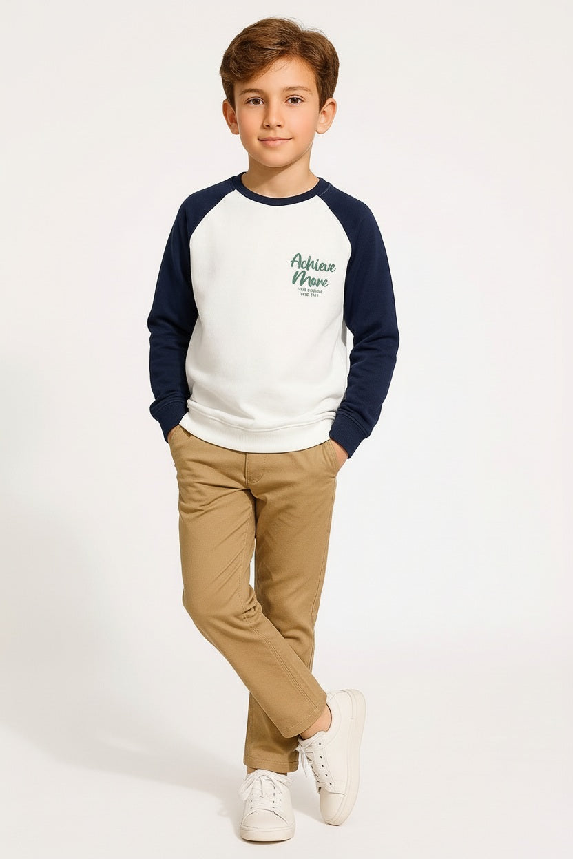 Boys Colourblocked Sweatshirt