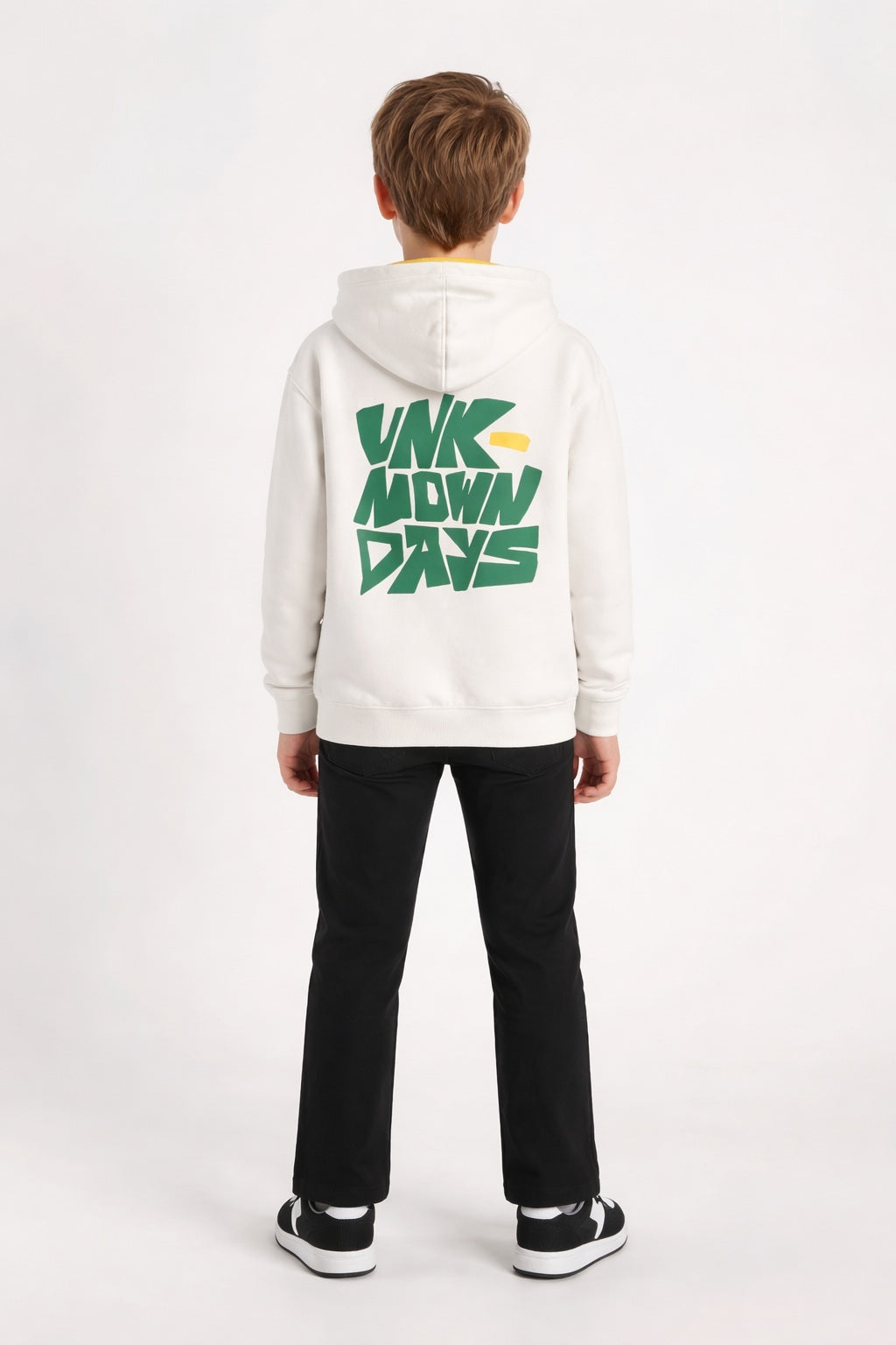 Boy Graphic Hood Neck Sweatshirt