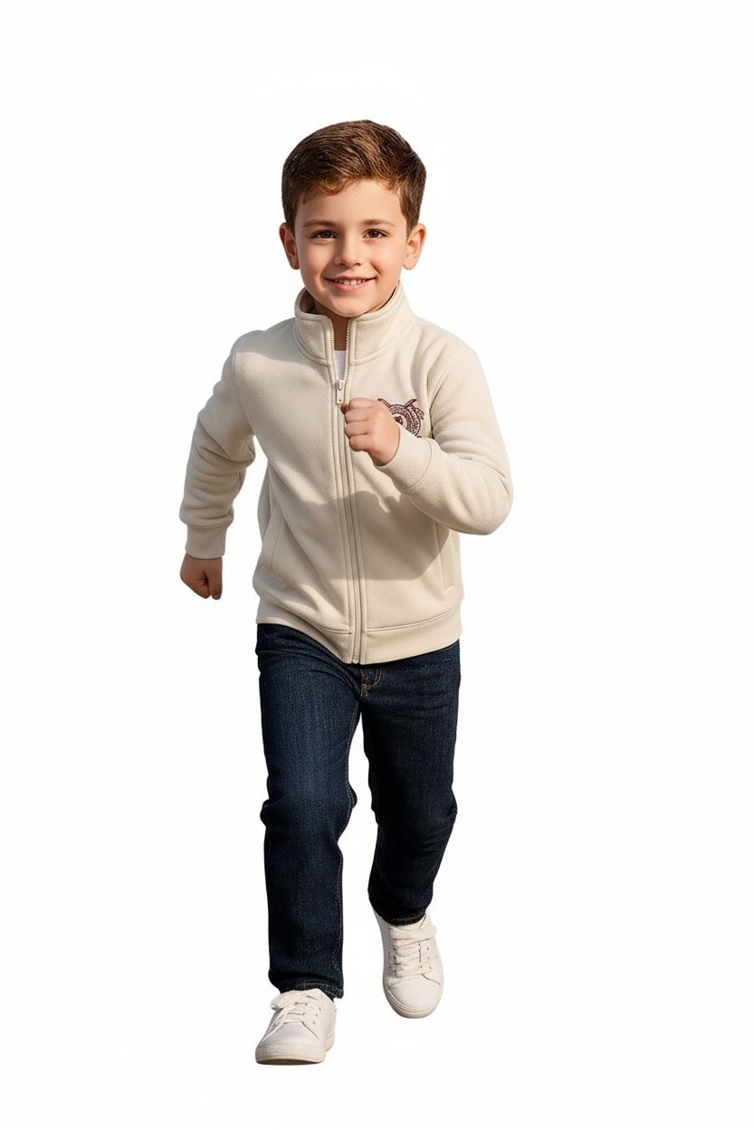 Boys Embroidered Sweatshirt