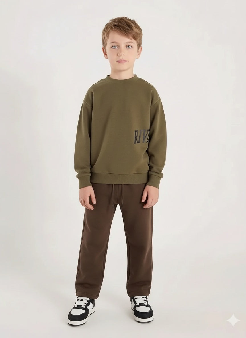 Boy Solid TrackPants