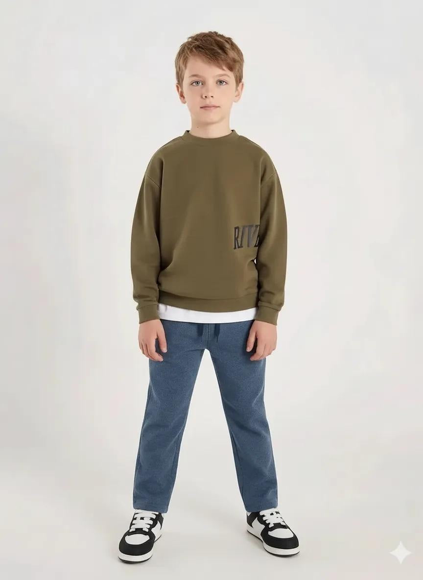 Boy Solid TrackPants