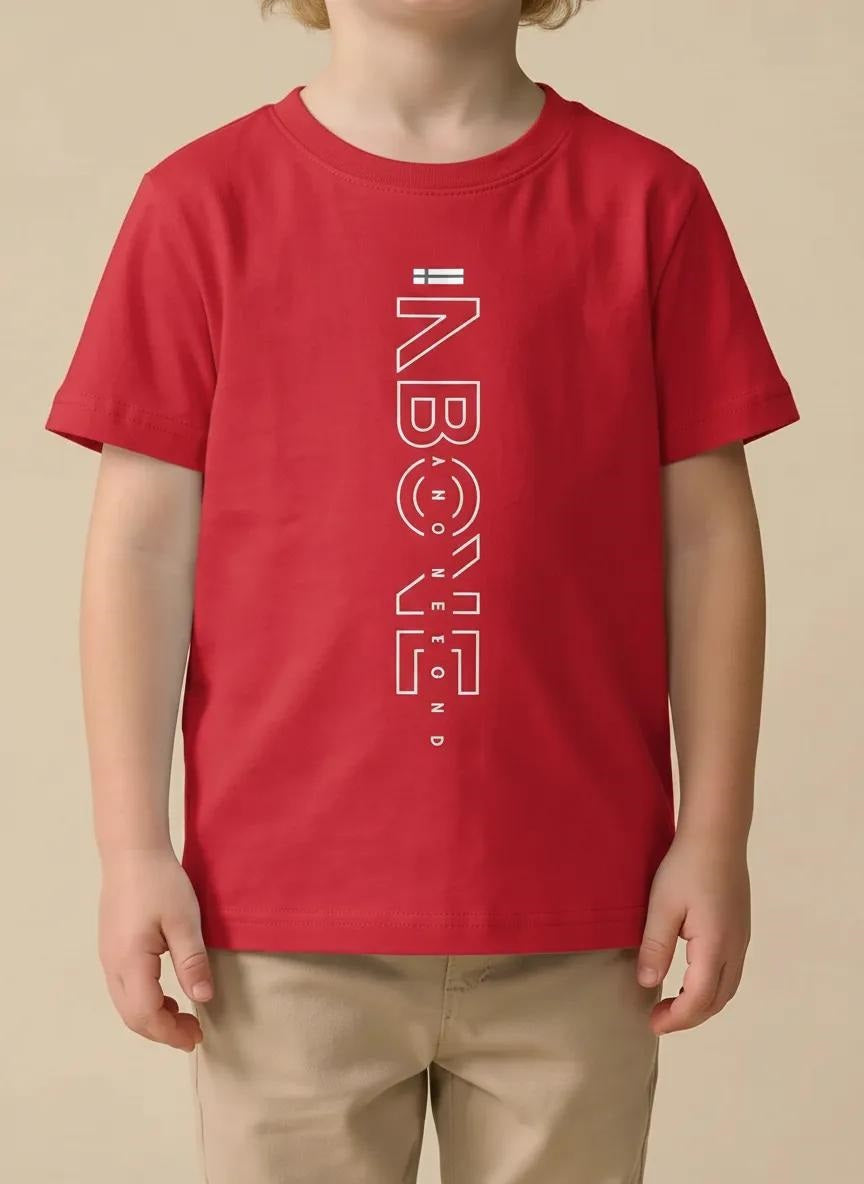 Boys Brick Printed T-shirt