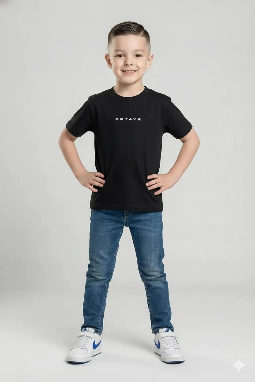 Octave Boys Solid Round Neck T-shirt