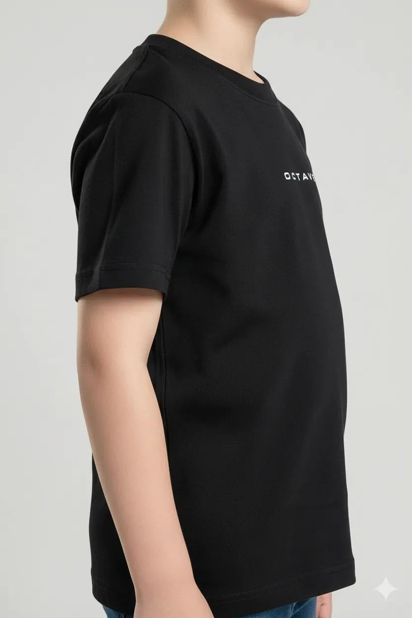 Octave Boys Solid Round Neck T-shirt