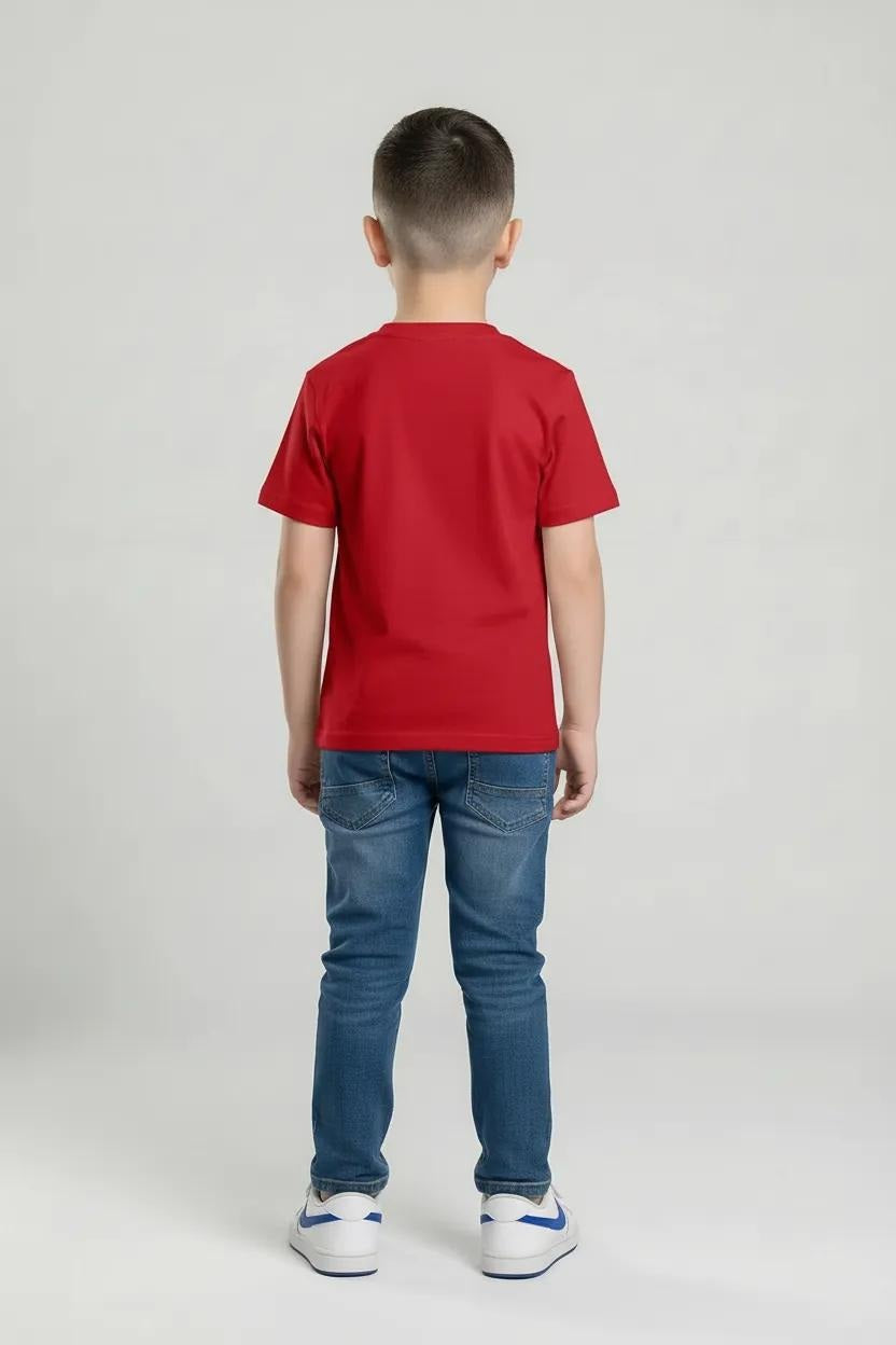 Octave Boys Cotton Short Sleeve Round Neck T-shirt