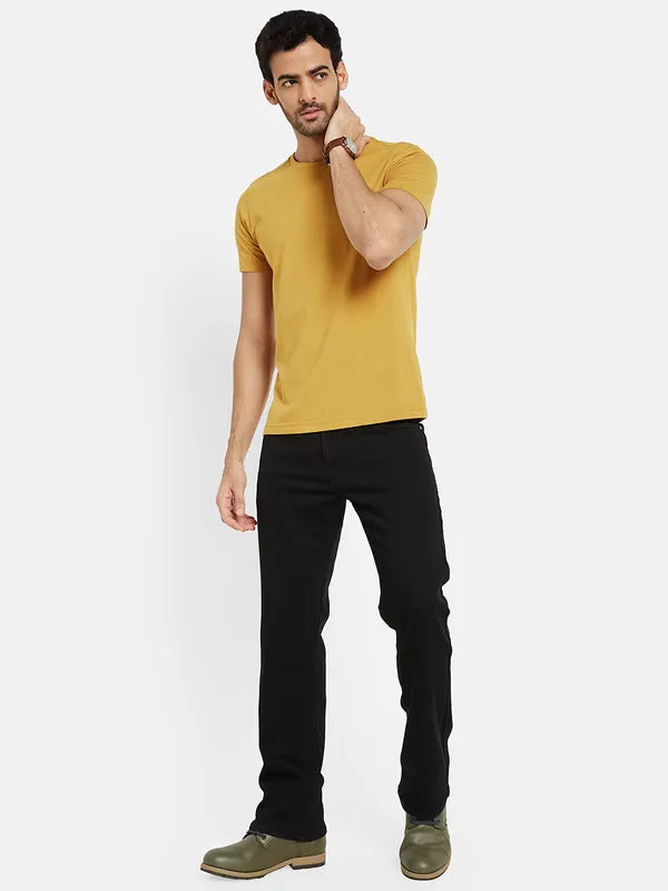 Octave Men Black Stretchable Jeans