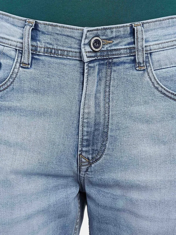 Octave Men Straight Fit Heavy Fade Comfort Jeans