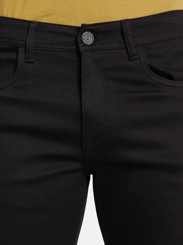 Octave Men Bootcut Clean Look Stretchable Jeans